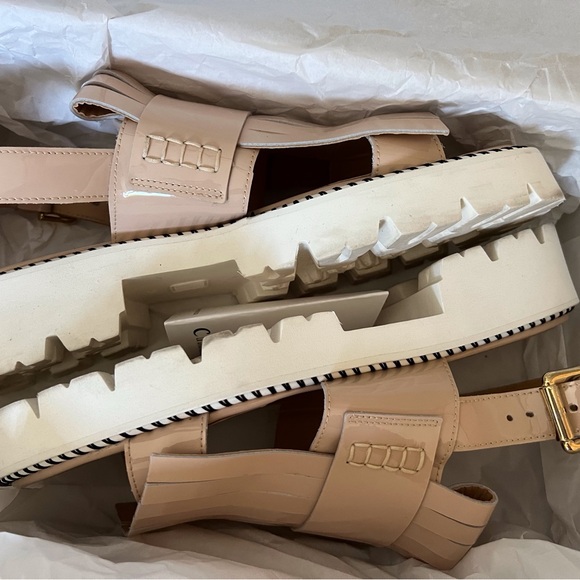 La CANADIENNE Raisa Sling Leather Sandal - like NEW with box & dustbag - Picture 5 of 12